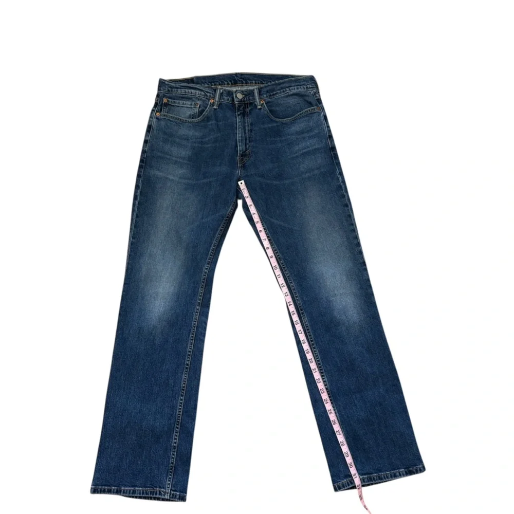 Men's‎ Levis 559 Relaxed Straight Fit Denim Blue Jeans 34 x 34